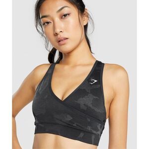 Gymshark Adapt Camo Seamless Sports Bra Size M